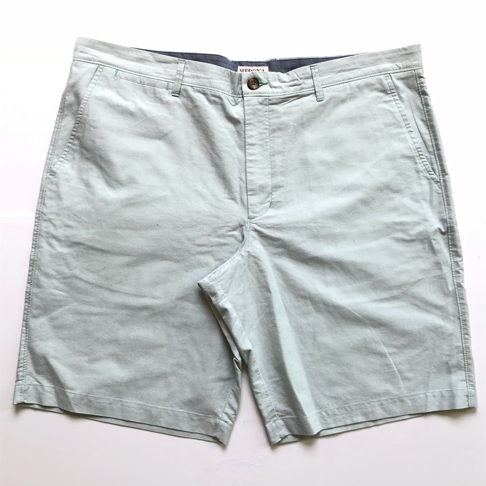 NEW Merona Light Blue Chino Club Shorts 40